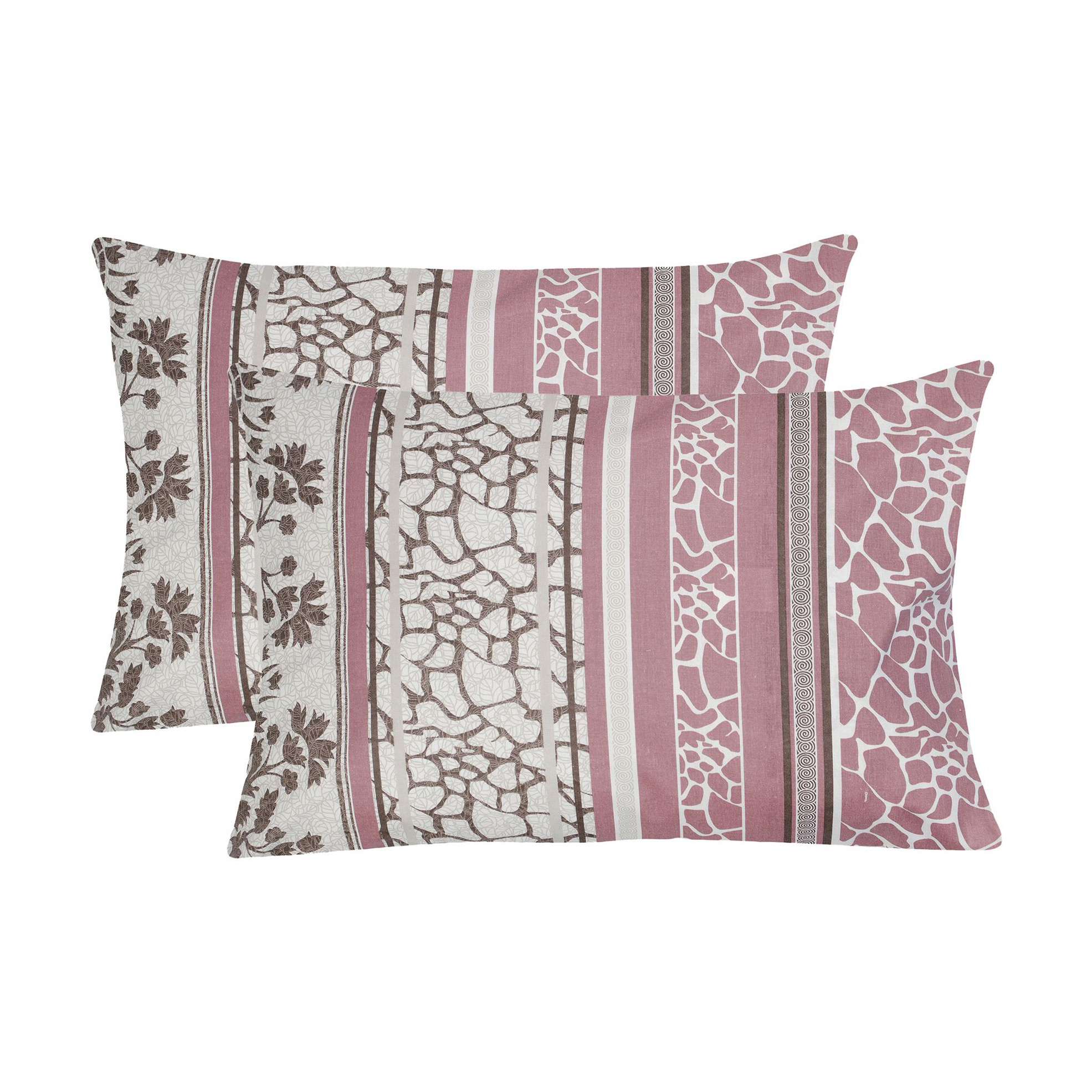 Наволочка бязева Home Line Мармур, фрезова, 50*70 см, 2 шт (169657)